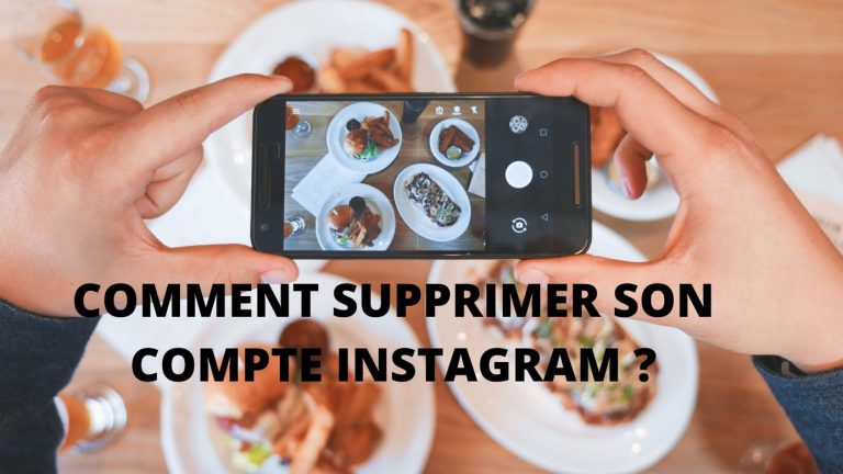 supprimer compte Instagram